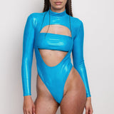 Maillot Luxe Sky con corazón abierto