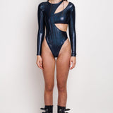 Dark Polychrome Split Leotard