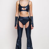 Dark Polychrome Buckle Top