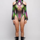Splinter Teardrop Leotard