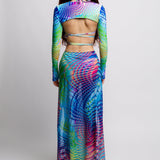 Serpentine Duster Top