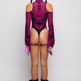 Hazard Teardrop Leotard