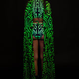 Futura Green Mesh Wings