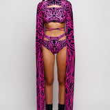 Zero Pink Mesh Wings