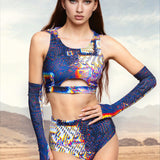 Dissociate Hooded Belt Top