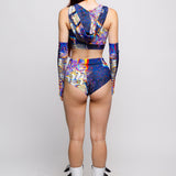 Dissociate Hooded Belt Top