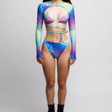 Serpentine Duster Top