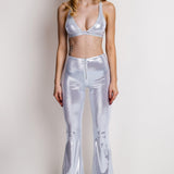 White Silver Bralette