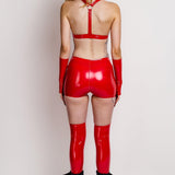 Domina Red Garters