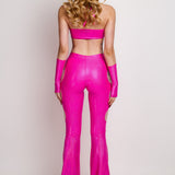 Luxe Pink Triple Cut Pants