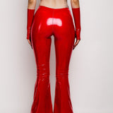 Domina Red Zippy Pants