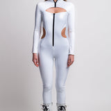 Domina White Cutout Vinyl Costume