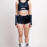 Nymph Ruched High Waist Shorts