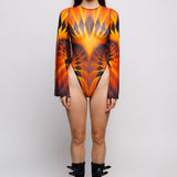 Wildfire Mesh Bare Back Leotard