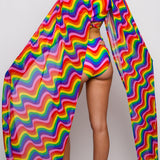 Spectre of Love Cutout Rave Shorts