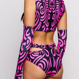 Futura Pink Cutout Rave Top