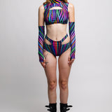 Joy Streak Cutout Rave Top