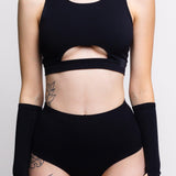 Blackout Hooded Belt Top