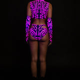 Futura Pink Cutout Rave Top