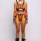 Wildfire Hooded Belt Top