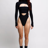 Blackout Open-Heart Leotard