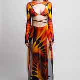 Wildfire Mesh Duster Skirt