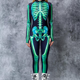 Green Skeleton Costume