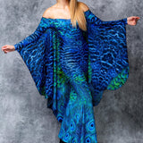 Feathered Gown Dress