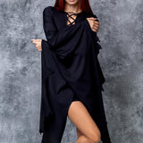 Blackout Bat Wings Dress