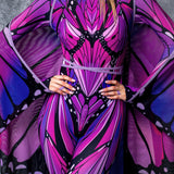Lilac Butterfly Mesh Wings