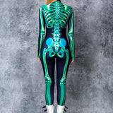 Green Skeleton Costume