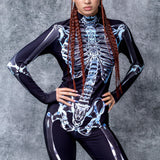 Glass Skeleton Costume