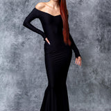 Blackout Gown Dress