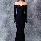 Blackout Gown Dress