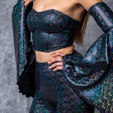 Nymph Ruffled Sleeves