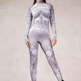 Cyber Scales Silver Costume
