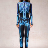 Bone Lights Blue Costume