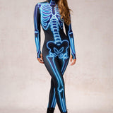 Bone Lights Blue Costume